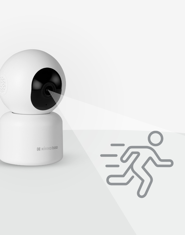 Stay alerted to any movement with sophisticated motion detection and tracking technology. The camera intelligently recognizes movement, ensuring you are informed of any activity in your baby’s room.