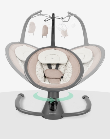 Enjoy the completely silent side-to-side motion that mimics the natural soothing movements parents make when comforting their baby, perfect for lulling your little one to sleep without any disturbances.