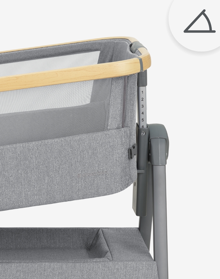 Designed to gently elevate your baby’s upper body, helping to reduce reflux and support better digestion and breathing during sleep.