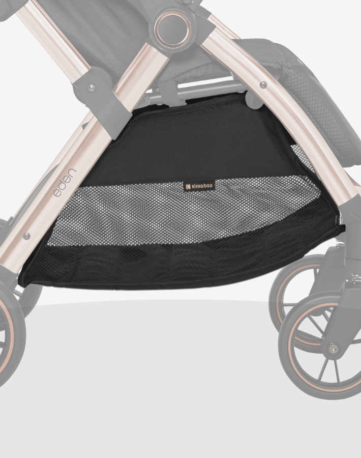 Keep all your essentials within reach with the large storage compartment, perfect for storing baby gear, shopping, and personal items efficiently.