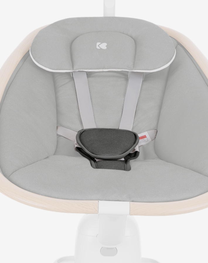 BEEMOOVE is equipped with a 5-point harness system, ensuring your baby is securely fastened and safe at all times during use, providing peace of mind for parents.