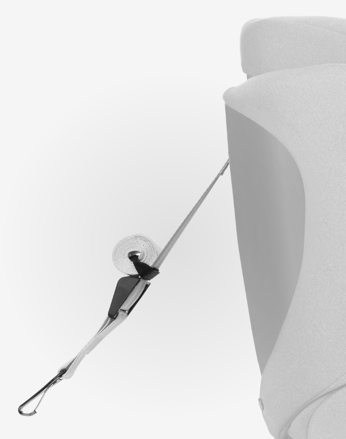 רצועת Top Tether לבטיחות מוגברת