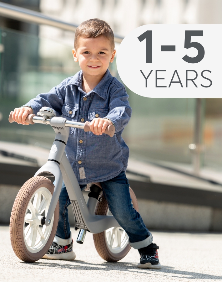 Designed to support children from 2 to 6 years old, our balance bike adapts to your growing child, providing years of fun and skill development as they learn to ride.