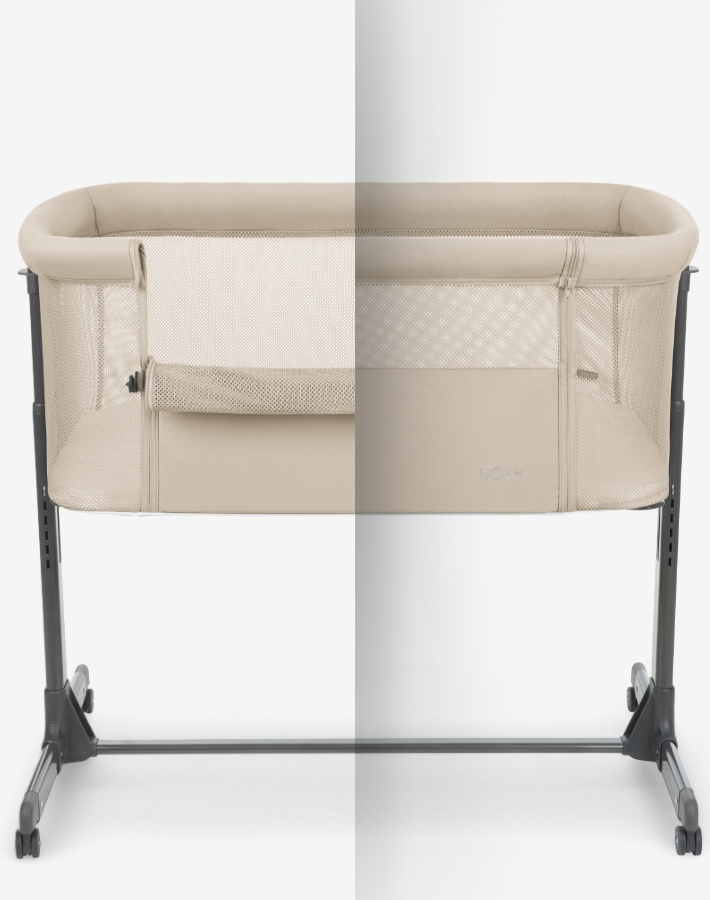 Drop-down front allows easy access to comfort and care for your baby.