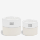 Nursery basket set 2 pcs - 22cm and 18cm Dream Big Beige