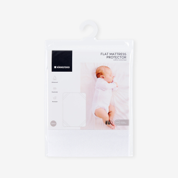 Mattress protector flat - cotton 80/50 cm for mini cot