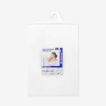 Mattress protector flat - cotton 180/200 cm 
