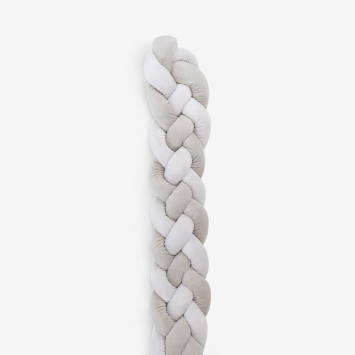 Braided bumper Grey