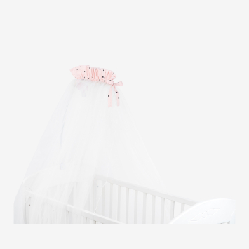 Mosquito net 200/480 Bear with me Pink