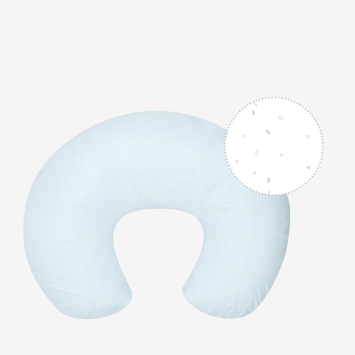 Nursing pillow Dream Big Blue