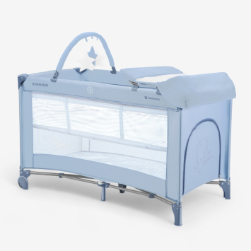 Travel cots 2 levels Baby cots For sleeping Baby Products Kikkaboo