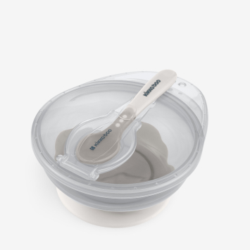 Suction bowl Beige