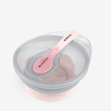 Suction bowl Pink
