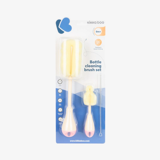 Bottle brush set Pink KikkaBoo