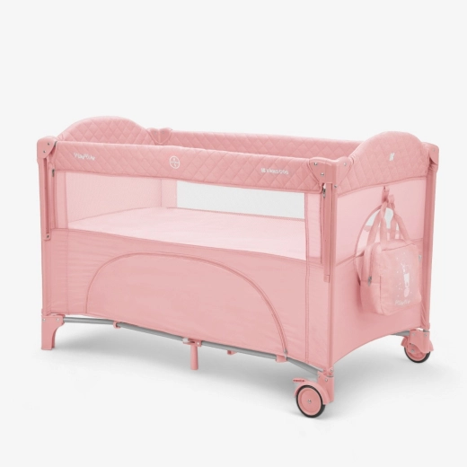 Pink baby cot clearance