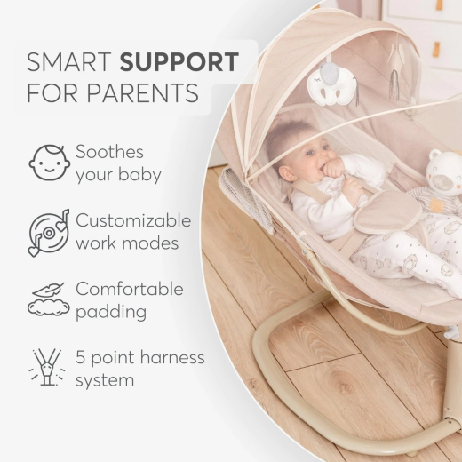 BABY Winks Beige-Grey | KikkaBoo