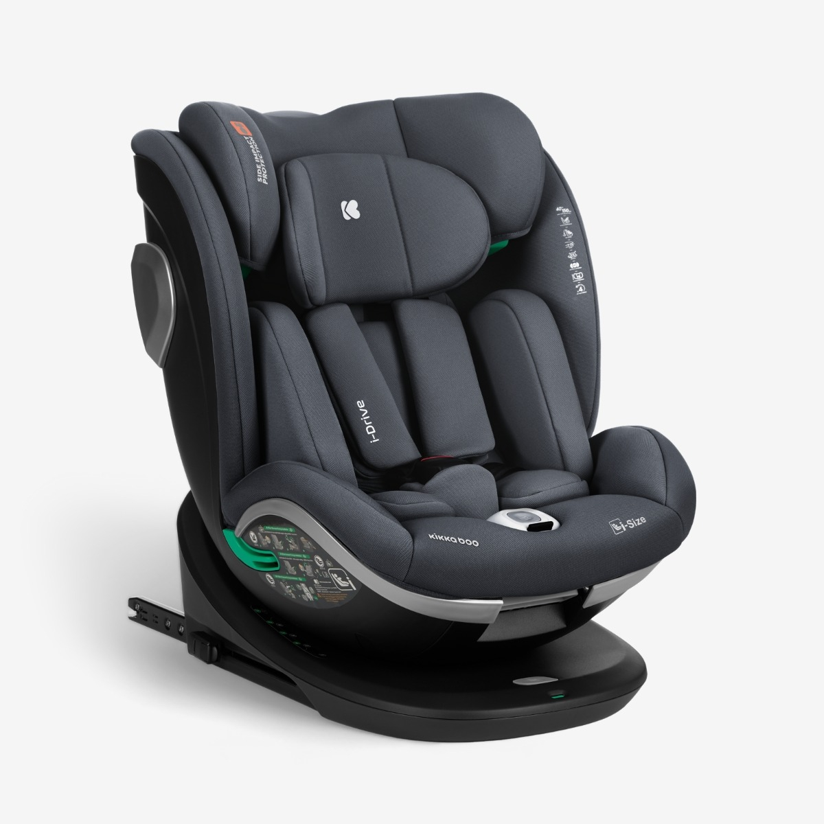 i-Drive Dark Grey KikkaBoo