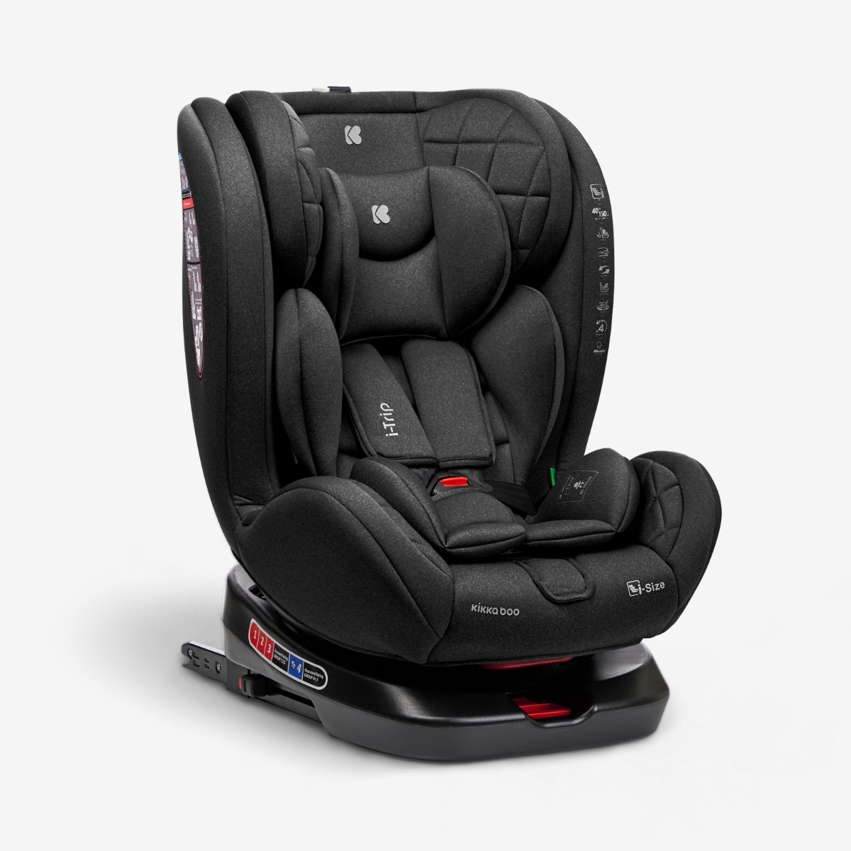 Travel Car Buy Cheap Car Seat I-Trip Black KikkaBoo