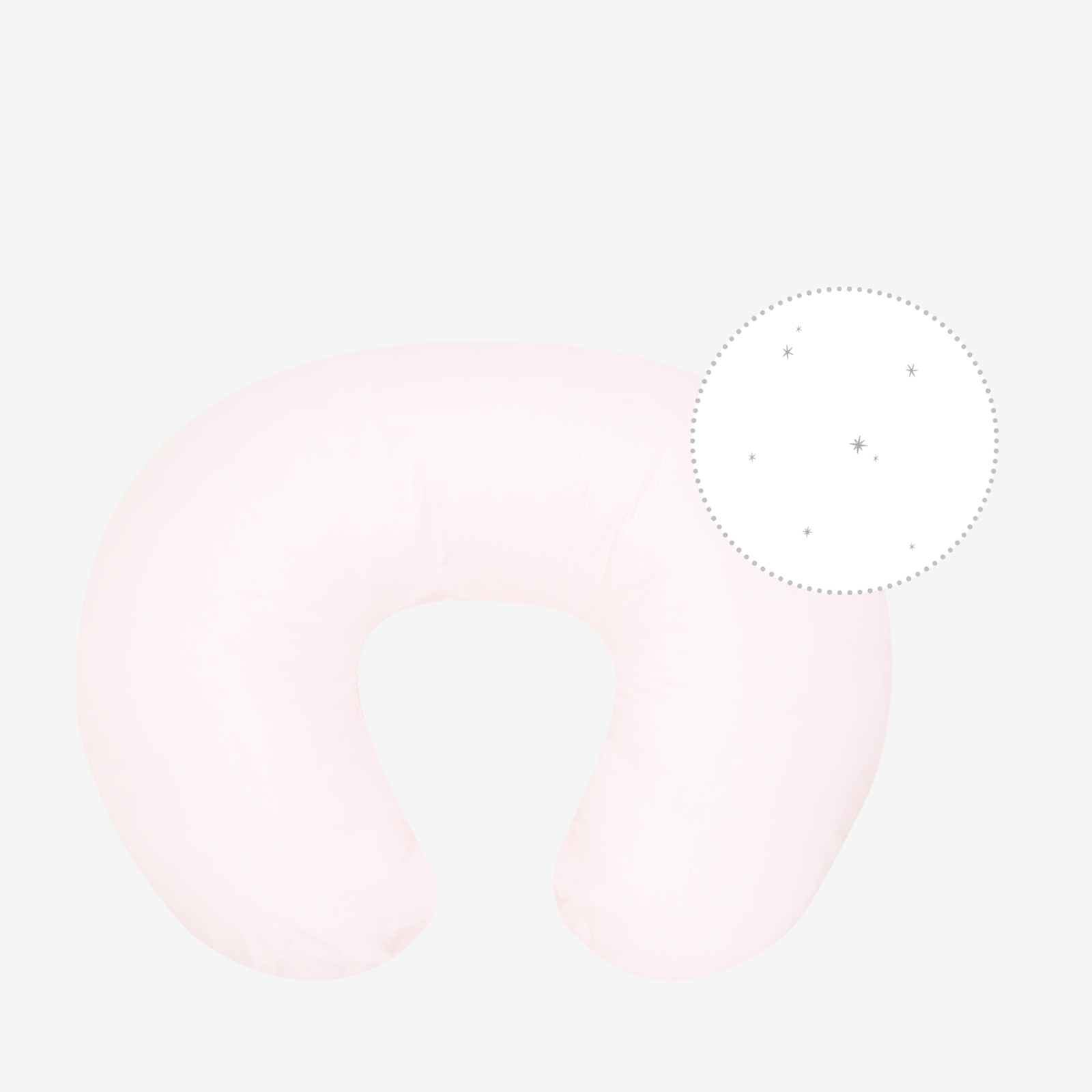 Nursing pillow Dream Big Pink KikkaBoo