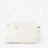 Bedding set with embroidery 5pcs Dream Big Beige