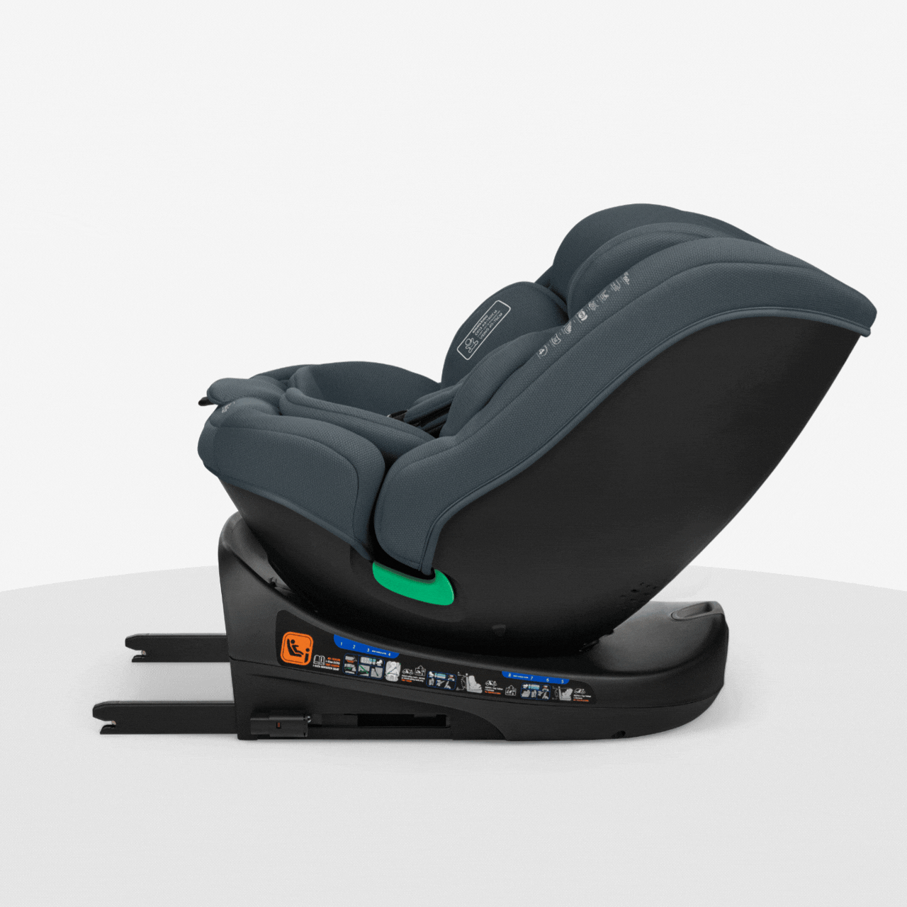 i-Round Dark Grey | KikkaBoo
