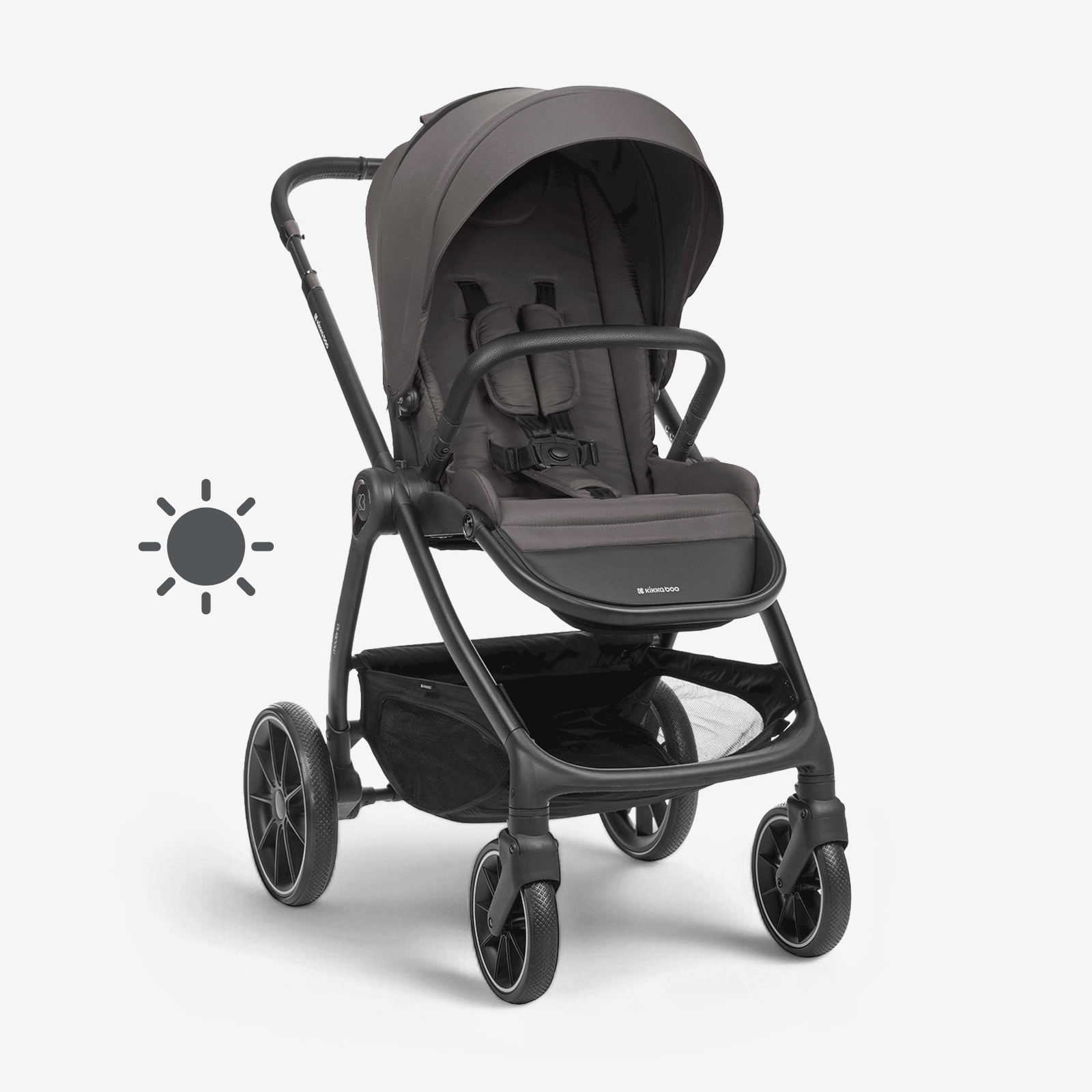 Modena Dark Grey KikkaBoo