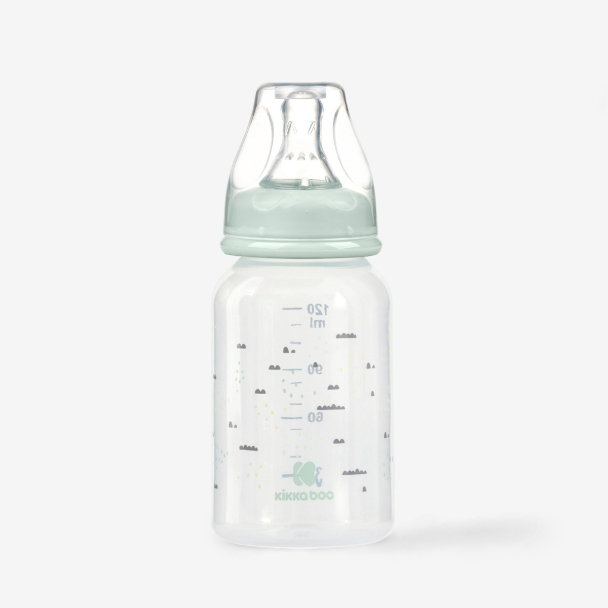 קל לניקוי - Bottle Brush with Nipple Cleaner 2-in-1